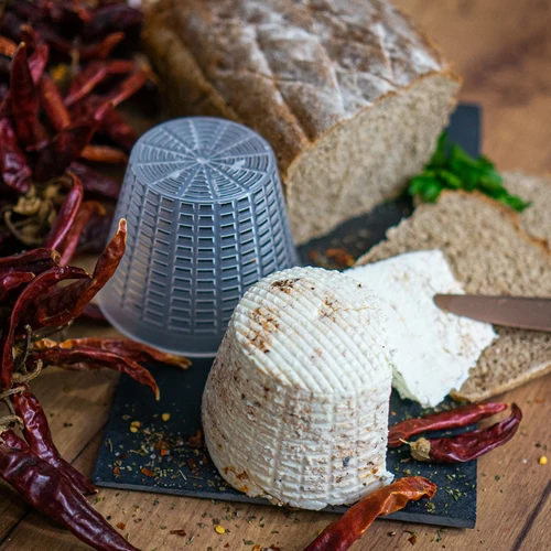 Sūrio forma rikotai Ø 6,5 x 7,8 cm, skirta 400 g - 4