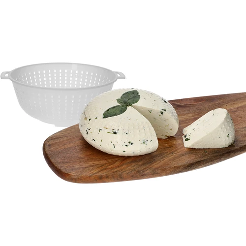 Sūrio gamybos forma Korycino tipo sūriui Ø  21/11 x 8,5 cm, skirta 2 kg sūriui - 6