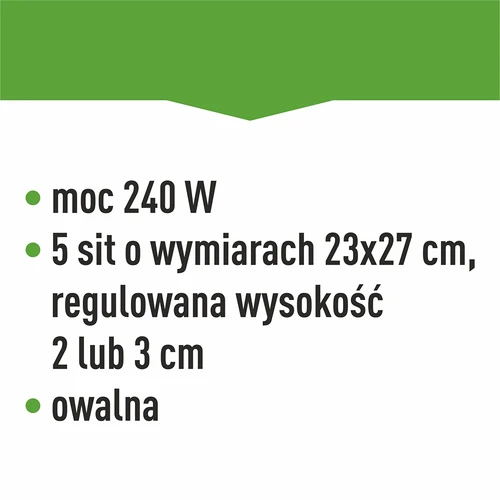 Suszarka do grzybów, owoców, warzyw i ziół z regulacją temp, 240W, transparentna - 18
