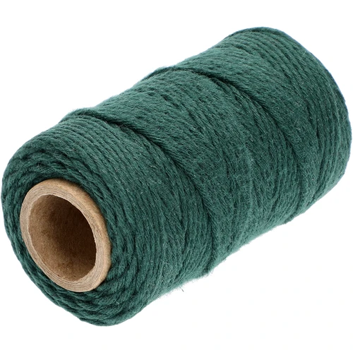 Sznurek bawełniany zielony 2 mm/55 m/100 g - 2