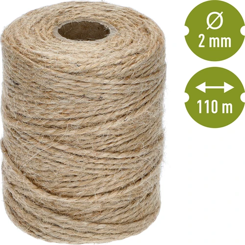 Sznurek jutowy 2 mm/110 m/250 g - 4