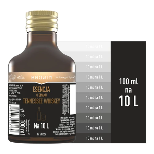 Tenesio viskio skonio esencija 10 L - 100 ml - 5