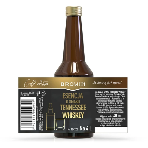 Tennessee viskio skonio esencija, skirta 4 l - 40 ml - 7