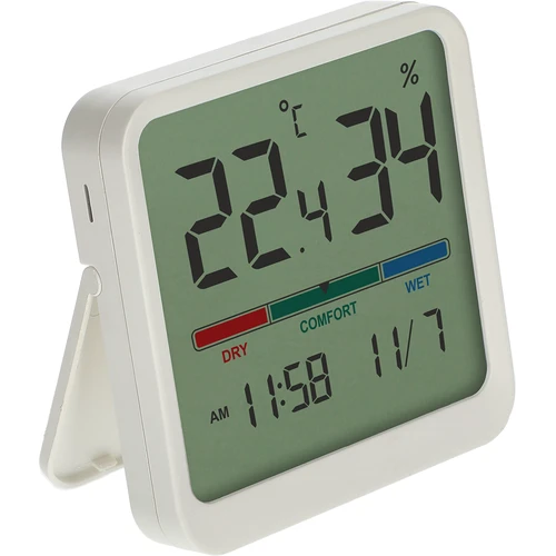 Termometr elektroniczny pokojowy, biały - 3
