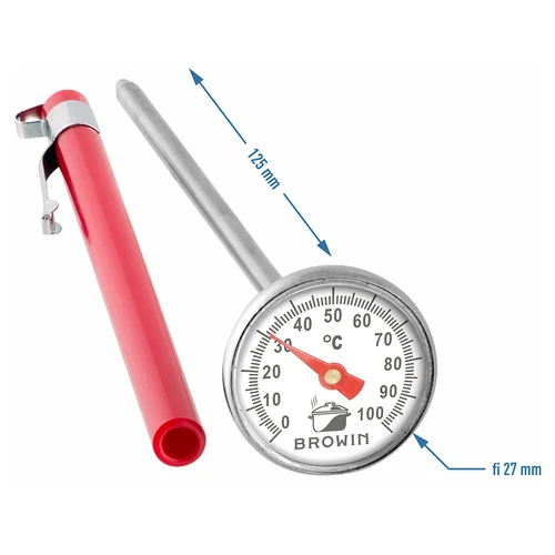 Termometr kuchenny (0°C do +100°C) 12,5cm - 7
