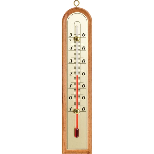 Termometr pokojowy ze złotą skalą (-10°C do +50°C) 22cm, mix  - 1 