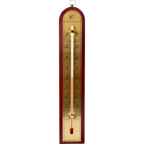 Termometr pokojowy ze złotą skalą (-10°C do +60°C) 28cm mix - 2