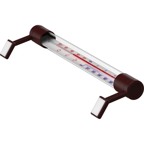 Termometr zewnętrzny brązowy (-50°C do +50°C) 22cm - 4