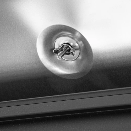 Termometras griliui ir BBQ, nuo 50 iki +500 °C, bimetalinis, 5,3 cm - 5