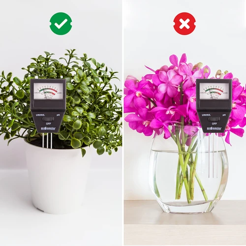 Tester podłoża 2w1- pH, urodzajność gleby - 6