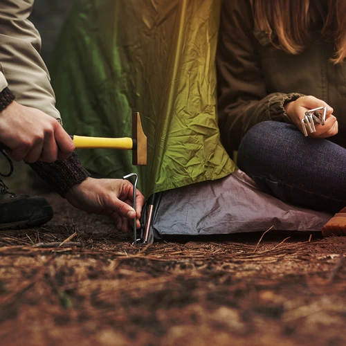 Tiesios palapinės smeigės - 10 vnt. - 7