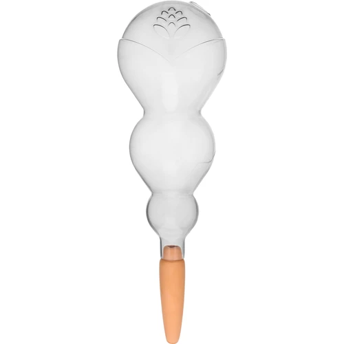 Trigubas (trijų kamerų) laistymo burbulas, skaidrus, bespalvis, su keraminiu smaigaliu, 600 ml