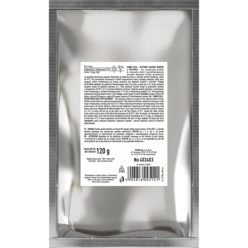 Turbo Cold mielės 120 g - 2