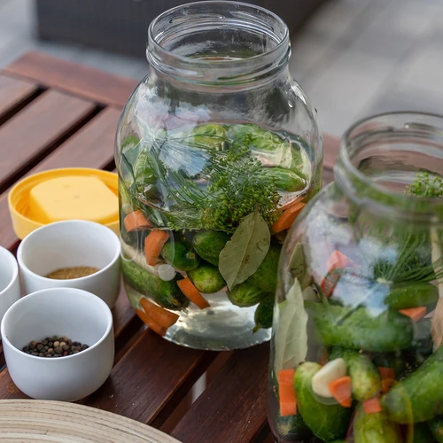 Twist-off stiklainis 3 l ir plastikinis dangtelis fi 100, su rankena - 6