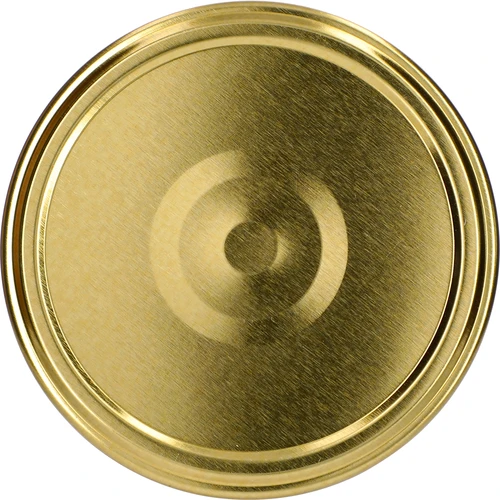 Twist-off stiklainis, grubasek 580 ml su auksiniu dangteliu fi82/6, 6 vnt. - 4