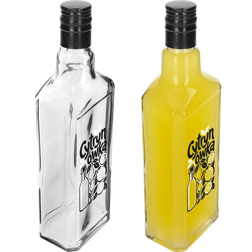 Tynktura 500 ml butelis su spauda „Cytrynówka” ir užsukamu kamšteliu - 4