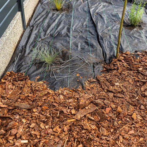 U formos nerūdijančios kabės agroplėvelei - 100 vnt. - 10