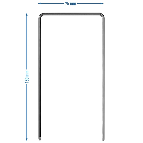 U formos plieninės smeigės agroplėvelei – 100 vnt. - 7