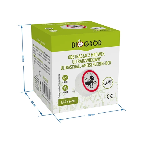 Ultragarsinis skruzdėlių atbaidytuvas - naudojimui namuose - 7