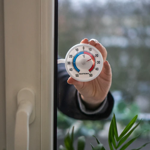 Universalus lipnus termometras (nuo -50 °C iki +50 °C) Ø 7,2cm - 3