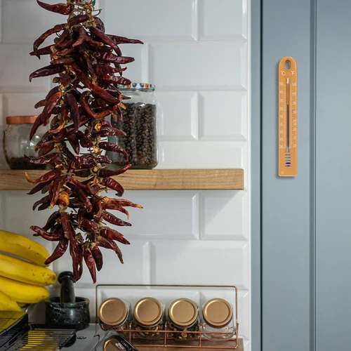 Universalus termometras (-30 iki +50°C), 17 cm, šviesiai rudas - 5