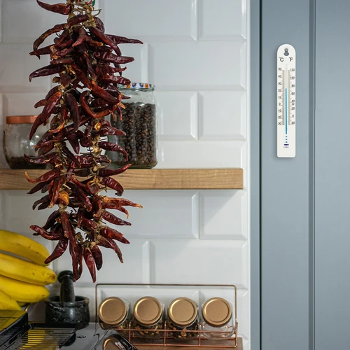 Universalus termometras (nuo -30 iki +50 °C), 17 cm, baltas - 4