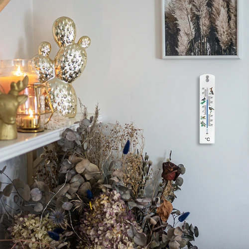 Universalus termometras su grafika - paukščiai (nuo -30°C iki +50°C) 20 cm - 5