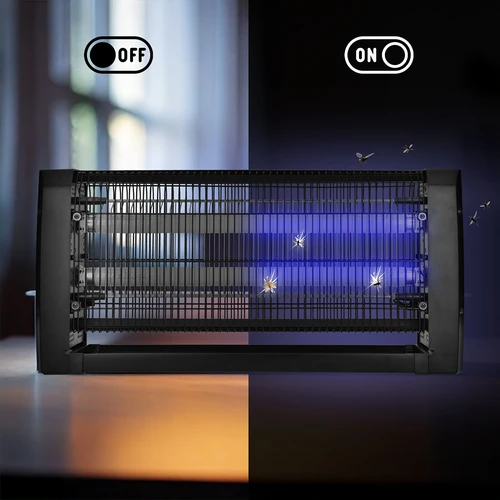 UVA vabzdžių naikinimo lempa, 20 W, juoda - 8