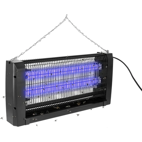 UVA vabzdžių naikinimo lempa, 20 W, juoda - 3