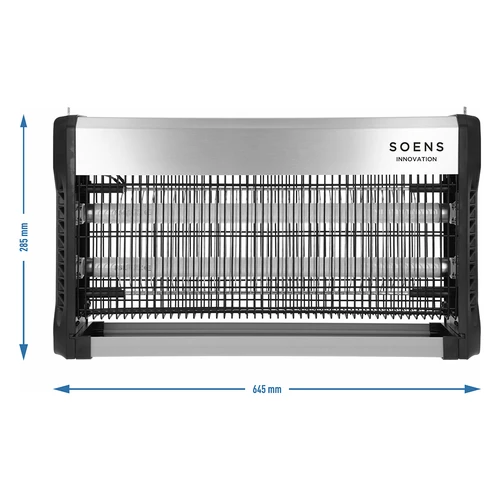 UVA vabzdžių naikinimo lempa, 40 W, sidabrinė - 4