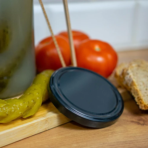 Užsukamas dangtelis fi 100, juodas - 10 vnt. - 7