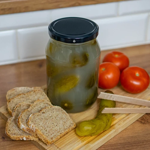 Užsukamas dangtelis fi 100, juodas - 10 vnt. - 8