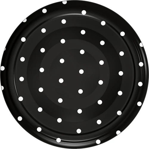 Užsukamas dangtelis fi 53 taškeliai mix - 10 vnt. - 3