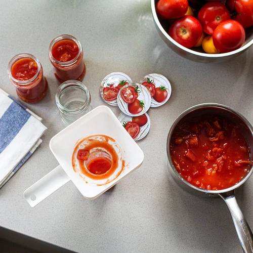 Užsukamas dangtelis fi 66/4 – daržovių nuotraukos – 10 vnt. - 16