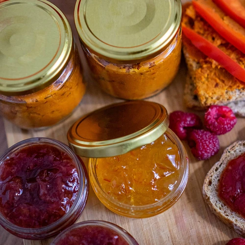 Užsukamas dangtelis fi 66, auksinis - 10 vnt. - 5