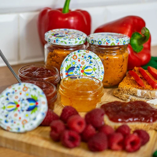 Užsukamas dangtelis fi 66, kašubiškas - 10 vnt. - 4