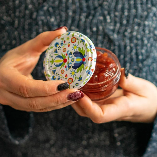 Užsukamas dangtelis fi 66, kašubiškas - 10 vnt. - 6