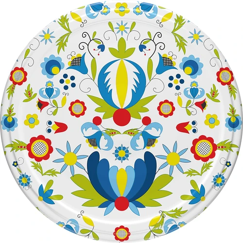 Užsukamas dangtelis fi 66, kašubiškas - 10 vnt.