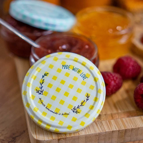 Užsukamas dangtelis fi 66 languotas - 10 vnt. - 11