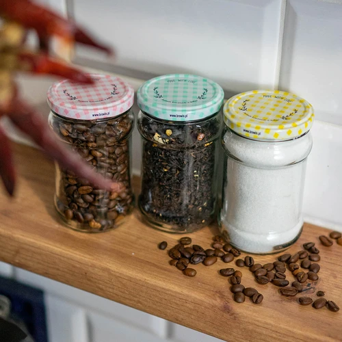 Užsukamas dangtelis fi 66 languotas - 10 vnt. - 14