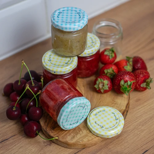 Užsukamas dangtelis fi 66 languotas - 10 vnt. - 13