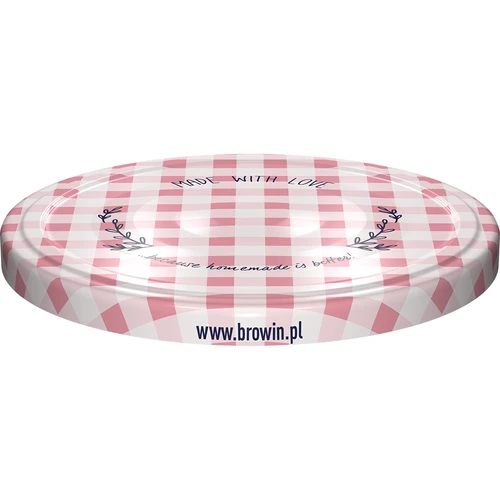 Užsukamas dangtelis fi 66 languotas - 10 vnt. - 5