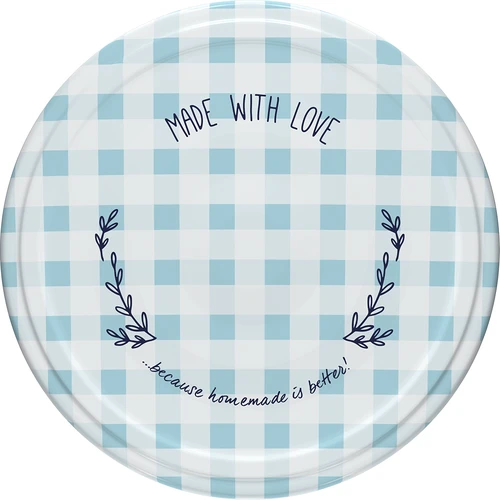 Užsukamas dangtelis fi 66 languotas - 10 vnt. - 8