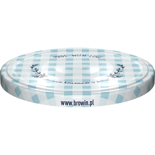 Užsukamas dangtelis fi 66 languotas - 10 vnt. - 9