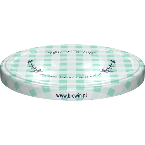 Užsukamas dangtelis fi 82/6, languotas - 10 vnt. - 3