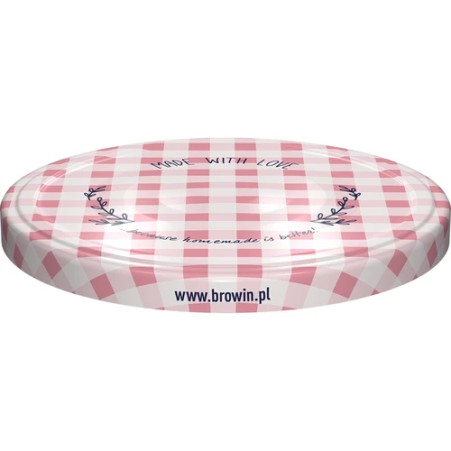 Užsukamas dangtelis fi 82/6, languotas - 10 vnt. - 5