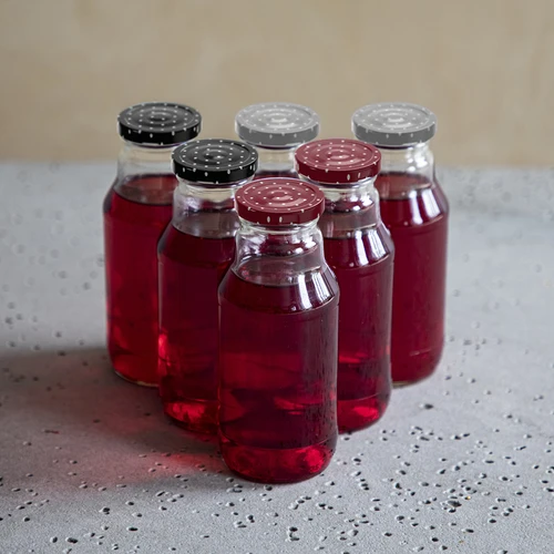 Užsukamas dangtelis Ø 43 mm, taškuotas (mix) – 10 vnt. - 11