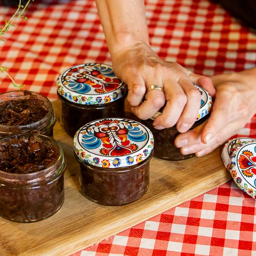 Užsukamas dangtelis Ø 82/6 Folk, 10 vnt. - 6