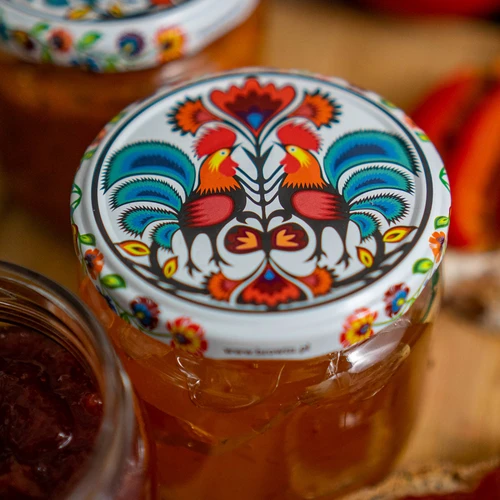 Užsukamas dangtelis Ø 82/6 Folk, 10 vnt. - 4