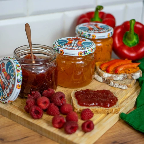 Užsukamas dangtelis Ø 82/6 Folk, 10 vnt. - 5